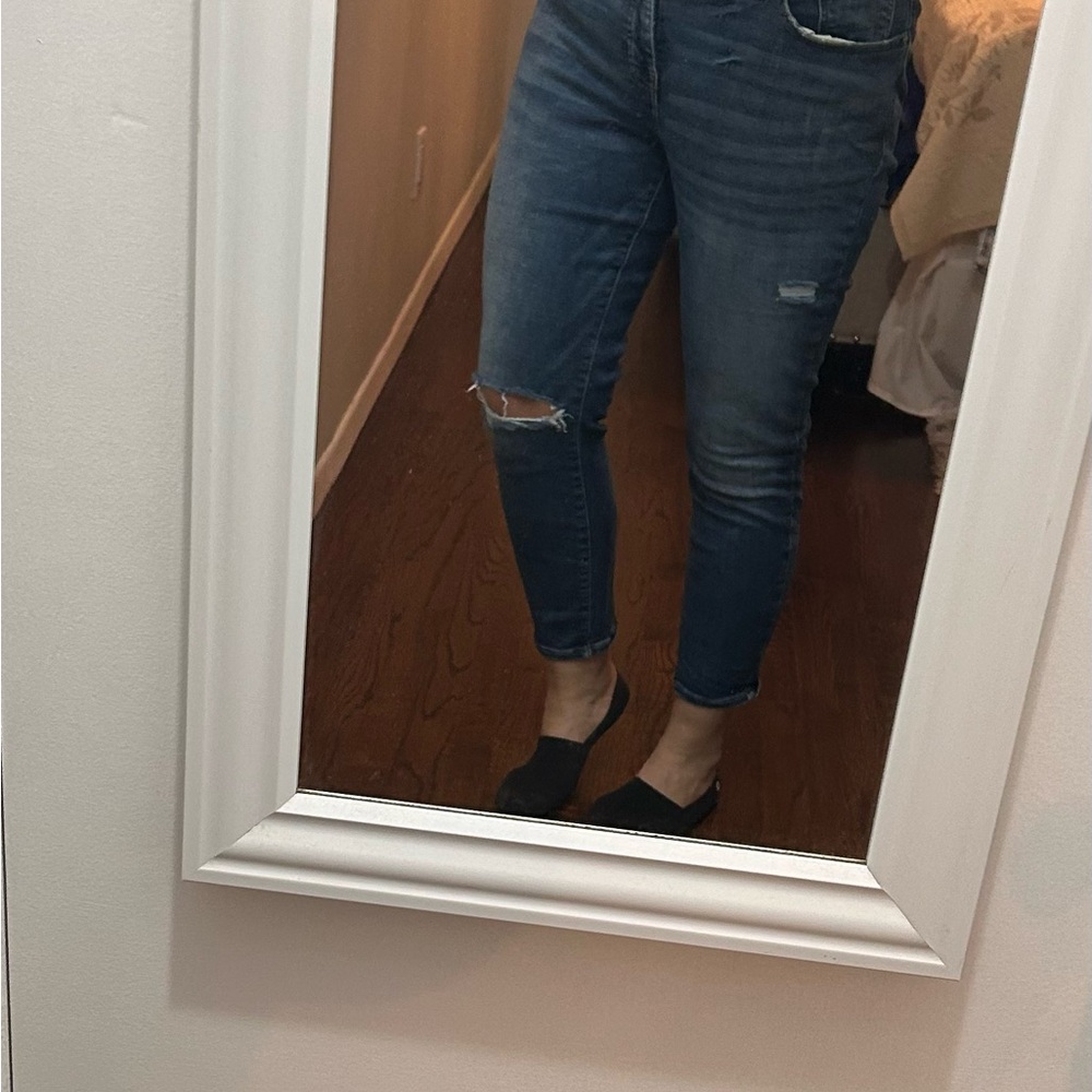 Lucky Brand Women's Dark Blue Skinny Jeans